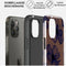 BURGA Telefoonhoesje voor iPhone 12 - Schokbestendige Hardcase Hoesje - Velvet Night
