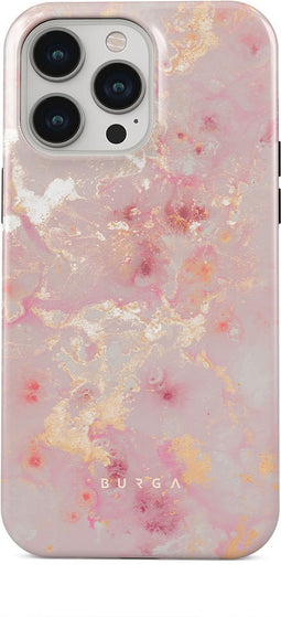 BURGA Telefoonhoesje voor iPhone 13 PRO MAX - Schokbestendige Hardcase Hoesje - Golden Coral