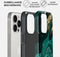 BURGA Telefoonhoesje voor iPhone 13 PRO MAX - Schokbestendige Hardcase Hoesje - Emerald Pool