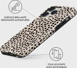 BURGA Telefoonhoesje voor iPhone 13 PRO - Schokbestendige Hardcase Hoesje - Almond Latte