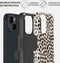 BURGA Telefoonhoesje voor iPhone 13 - Schokbestendige Hardcase Hoesje - Almond Latte