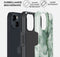 BURGA Telefoonhoesje voor iPhone 14 PLUS - Schokbestendige Hardcase Hoesje - Pistachio Cheesecake