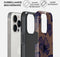 BURGA Telefoonhoesje voor iPhone 14 PRO MAX - Schokbestendige Hardcase Hoesje - Velvet Night