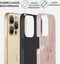 BURGA Telefoonhoesje voor iPhone 14 PRO - Schokbestendige Hardcase Hoesje - Golden Coral