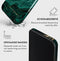 BURGA Telefoonhoesje voor iPhone 14 - Schokbestendige Hardcase Hoesje - Emerald Pool