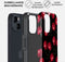 BURGA Telefoonhoesje voor iPhone 14 - Schokbestendige Hardcase Hoesje - Cherrybomb
