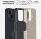 BURGA Telefoonhoesje voor iPhone 15 PLUS - Schokbestendige Hardcase Hoesje - Wild Terrain