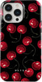 BURGA Telefoonhoesje voor iPhone 15 PRO MAX - Schokbestendige Hardcase Hoesje - Cherrybomb