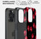 BURGA Telefoonhoesje voor iPhone 15 PRO MAX - Schokbestendige Hardcase Hoesje - Cherrybomb