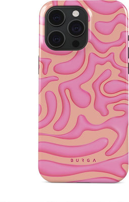 BURGA Telefoonhoesje voor iPhone 15 PRO - Schokbestendige Hardcase Hoesje - Popsicle