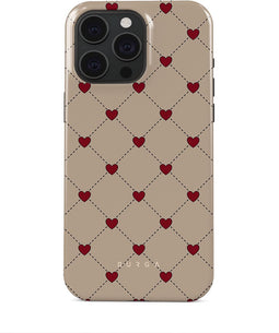 BURGA Telefoonhoesje voor iPhone 15 PRO - Schokbestendige Hardcase Hoesje - Love Letter