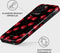 BURGA Telefoonhoesje voor iPhone 15 PRO - Schokbestendige Hardcase Hoesje - Cherrybomb