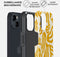 BURGA Telefoonhoesje voor iPhone 15 - Schokbestendige Hardcase Hoesje - Sunbeams