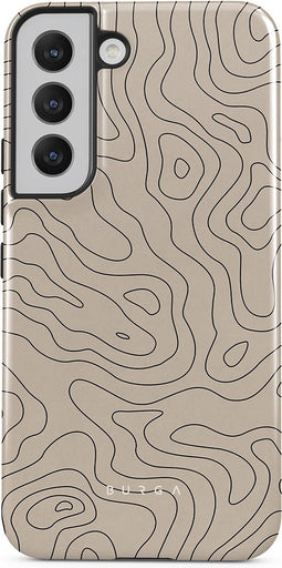BURGA Telefoonhoesje voor Samsung Galaxy S22 - Schokbestendige Hardcase Hoesje - Wild Terrain