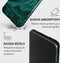 BURGA Telefoonhoesje voor Samsung Galaxy S22 - Schokbestendige Hardcase Hoesje - Emerald Pool
