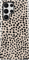 BURGA Telefoonhoesje voor Samsung Galaxy S22 Ultra - Schokbestendige Hardcase Hoesje - Almond Latte