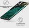 BURGA Telefoonhoesje voor Samsung Galaxy S22 Ultra - Schokbestendige Hardcase Hoesje - Emerald Pool
