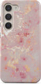 BURGA Telefoonhoesje voor Samsung Galaxy S23 - Schokbestendige Hardcase Hoesje - Golden Coral