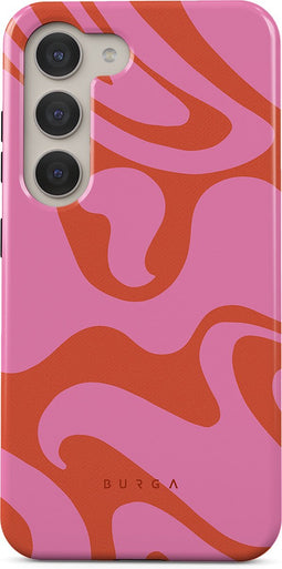 BURGA Telefoonhoesje voor Samsung Galaxy S23 - Schokbestendige Hardcase Hoesje - Ride the Wave