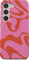 BURGA Telefoonhoesje voor Samsung Galaxy S23 - Schokbestendige Hardcase Hoesje - Ride the Wave