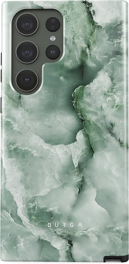 BURGA Telefoonhoesje voor Samsung Galaxy S23 Ultra - Schokbestendige Hardcase Hoesje - Pistachio Cheesecake