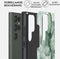 BURGA Telefoonhoesje voor Samsung Galaxy S23 Ultra - Schokbestendige Hardcase Hoesje - Pistachio Cheesecake