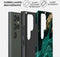BURGA Telefoonhoesje voor Samsung Galaxy S23 Ultra - Schokbestendige Hardcase Hoesje - Emerald Pool