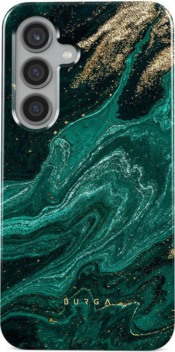 BURGA Telefoonhoesje voor Samsung Galaxy S24 Plus - Schokbestendige Hardcase Hoesje - Emerald Pool