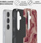 BURGA Telefoonhoesje voor Samsung Galaxy S24 - Schokbestendige Hardcase Hoesje - Tender Kiss