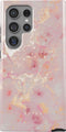 BURGA Telefoonhoesje voor Samsung Galaxy S24 Ultra - Schokbestendige Hardcase Hoesje - Golden Coral