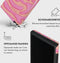 BURGA Telefoonhoesje voor Samsung Galaxy S24 Ultra - Schokbestendige Hardcase Hoesje - Popsicle