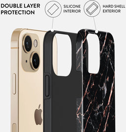 Burga Tough Case Apple iPhone 13 Rose Gold Marble