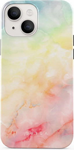 Burga Tough Case Apple iPhone 14 - New Flame Rainbow