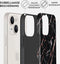 Burga Tough Case Apple iPhone 14 - Rose - Goud Marble