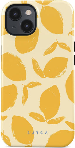 Burga Tough Case Apple iPhone 15 - Lemon Tart