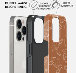 Burga Tough Case Apple iPhone 15 Pro Max - Earth Shell