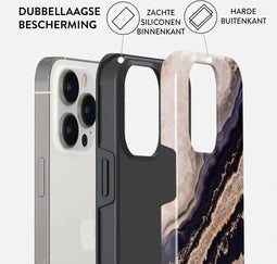 Burga Tough Case Apple iPhone 15 Pro - Royal - Blauw