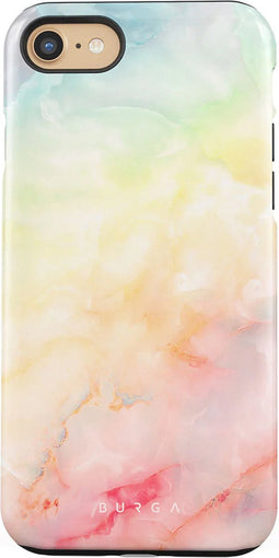 Burga Tough Case Apple iPhone 7/8/SE (2020/2022) - New Flame Rainbow