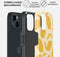 Burga Tough Case geschikt voor Apple iPhone 13 - Lemon Tart