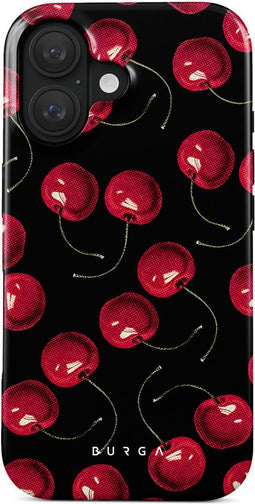Burga Tough Case geschikt voor Apple iPhone 16 - Cherrybomb