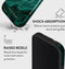 Burga Tough Case geschikt voor Apple iPhone 16 Pro Max - Emerald Pool
