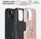 Burga Tough Case geschikt voor Apple iPhone 16 Pro Max - Gouden Coral