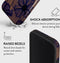 Burga Tough Case geschikt voor Apple iPhone 16 Pro - Velvet Night