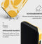Burga Tough Case geschikt voor Samsung Galaxy A55 - Lemon Tart