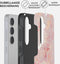 Burga Tough Case geschikt voor Samsung Galaxy S24 FE - Gouden Coral