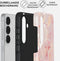 Burga Tough Case geschikt voor Samsung Galaxy S25 Plus - Gouden Coral