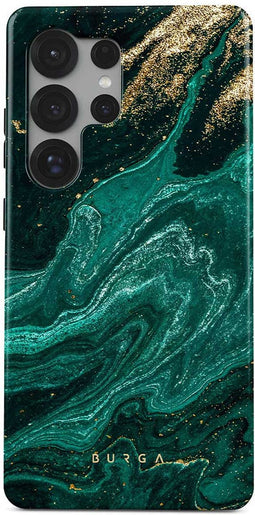 Burga Tough Case geschikt voor Samsung Galaxy S25 Ultra - Emerald Pool