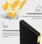 Burga Tough Case geschikt voor Samsung Galaxy S25 Ultra - Lemon Tart