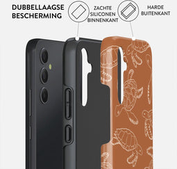 Burga Tough Case Samsung Galaxy A35 5G - Earth Shell