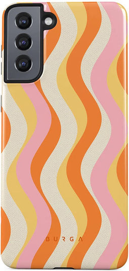 Burga Tough Case Samsung Galaxy S22 - Flower Power